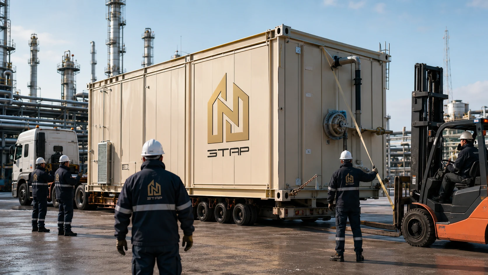 Модульные технологические контейнеры: комплектация и перевозка. 1